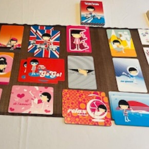 Assorted Japanese Stationery & Vintage Postcards – 60s/70s Mod BonBon Design NEW - Picture 4 of 16